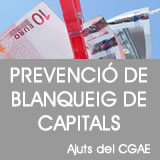 Prevenci&oacute; de blanqueig de capitals