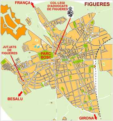 Situaci&oacute; Il&middot;lustre Col&middot;legi d'Advocats de Figueres